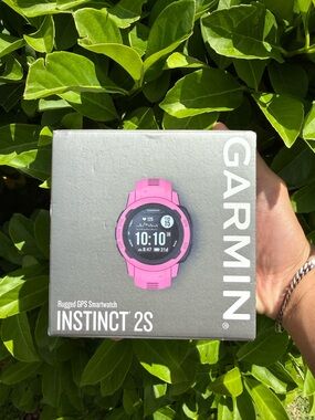 Garmin Instinct 2S Rugged GPS Smartwatch - Poppy Red